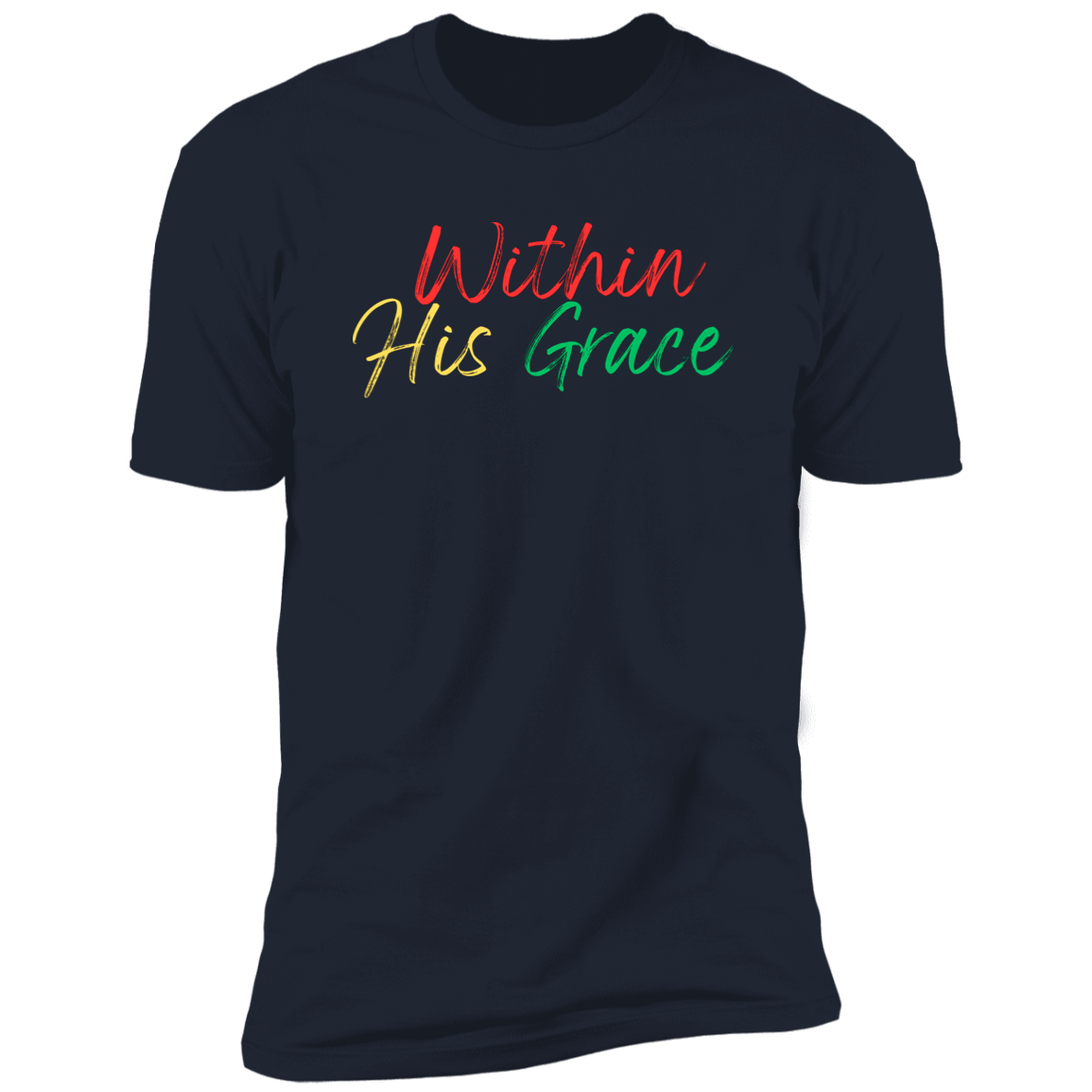 Men's Within His Grace Signature Graphic Premium Short Sleeve T-Shirt