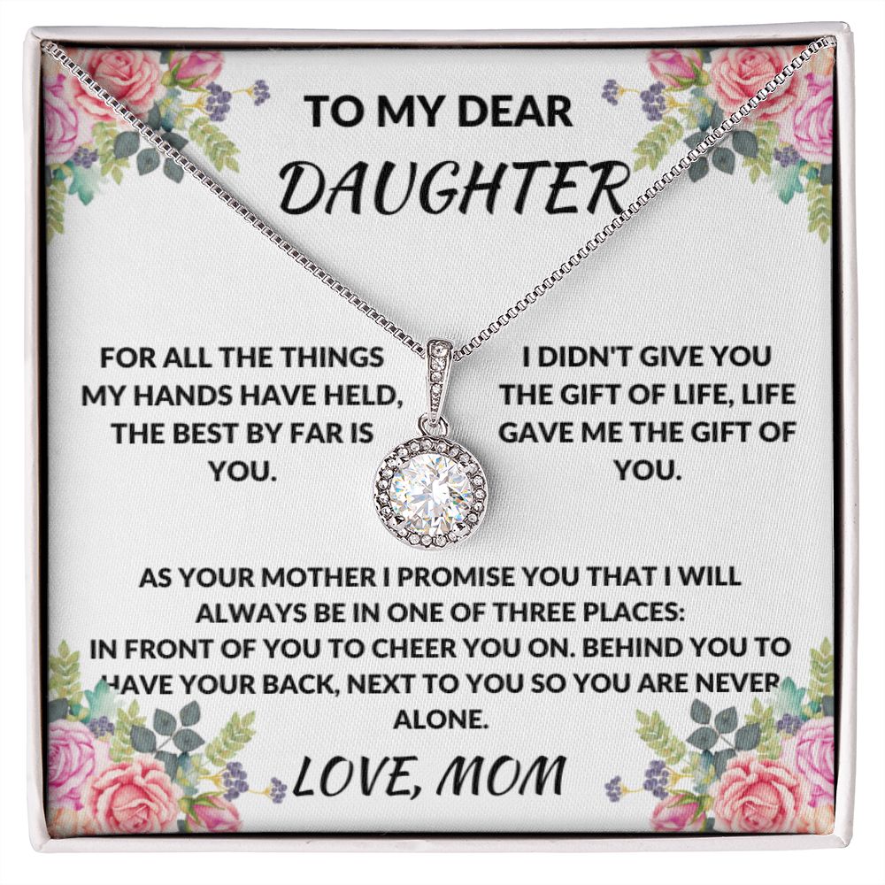 To my Dear Daughter Eternal Hope The Gift Of You Necklace