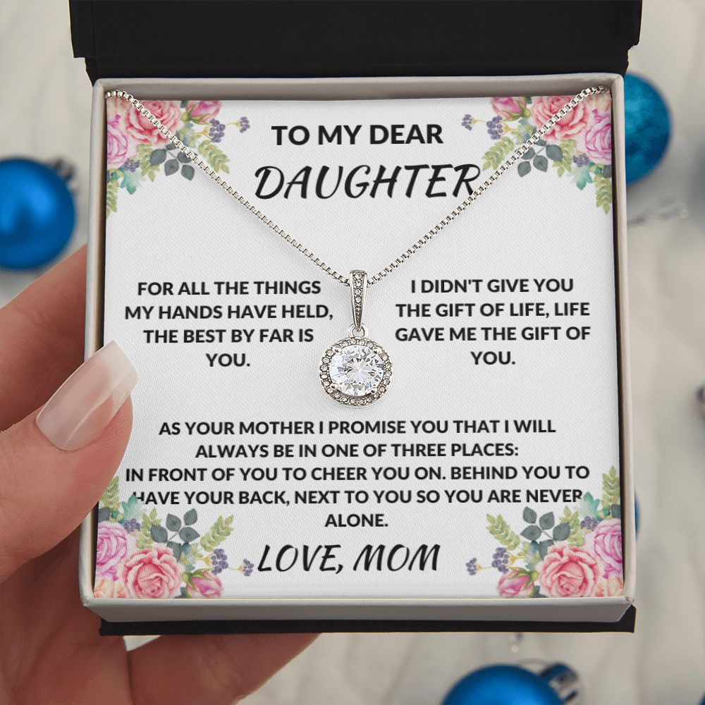 To my Dear Daughter Eternal Hope The Gift Of You Necklace