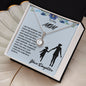 To My Mom I Am Because Of You Eternal Hope Necklace