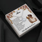 To My Beautiful Mother I love you now and Forever Eternal Hope Necklace
