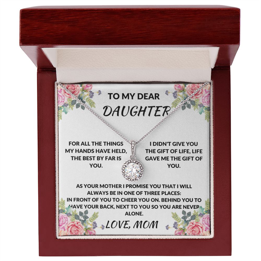 To my Dear Daughter Eternal Hope The Gift Of You Necklace