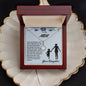 To My Mom I Am Because Of You Eternal Hope Necklace
