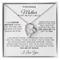 To My Amazing Mother Forever Grateful Forever Love Necklace