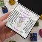 To My Daughter From Dad Aim For The Skies Forever Love Necklace Gift