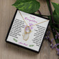To My Daughter From Dad Aim For The Skies Forever Love Necklace Gift