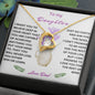 To My Daughter From Dad Aim For The Skies Forever Love Necklace Gift