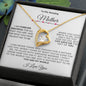 To My Amazing Mother Forever Grateful Forever Love Necklace
