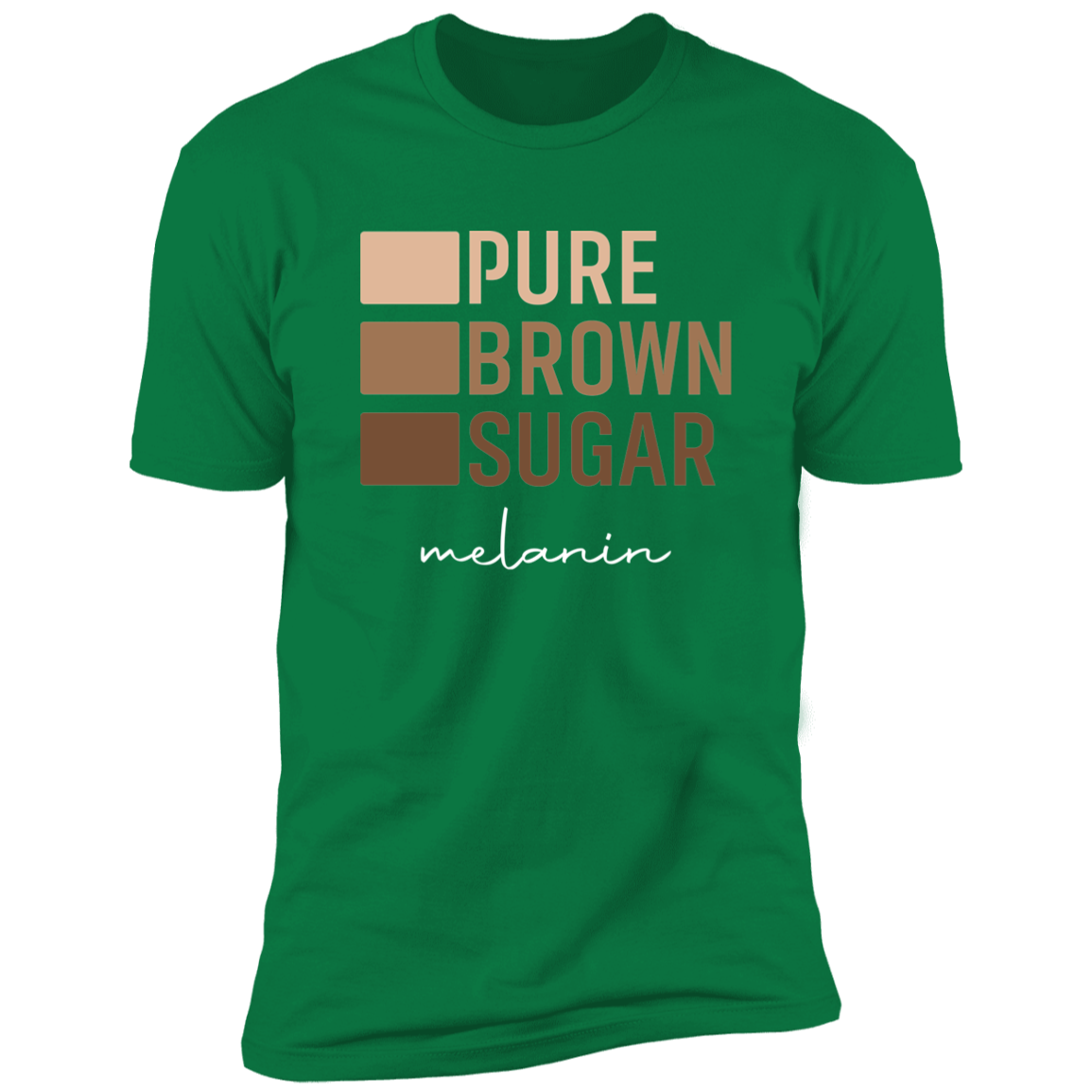 Pure Brown Sugar Women's Melanin Premium Short Sleeve Tee