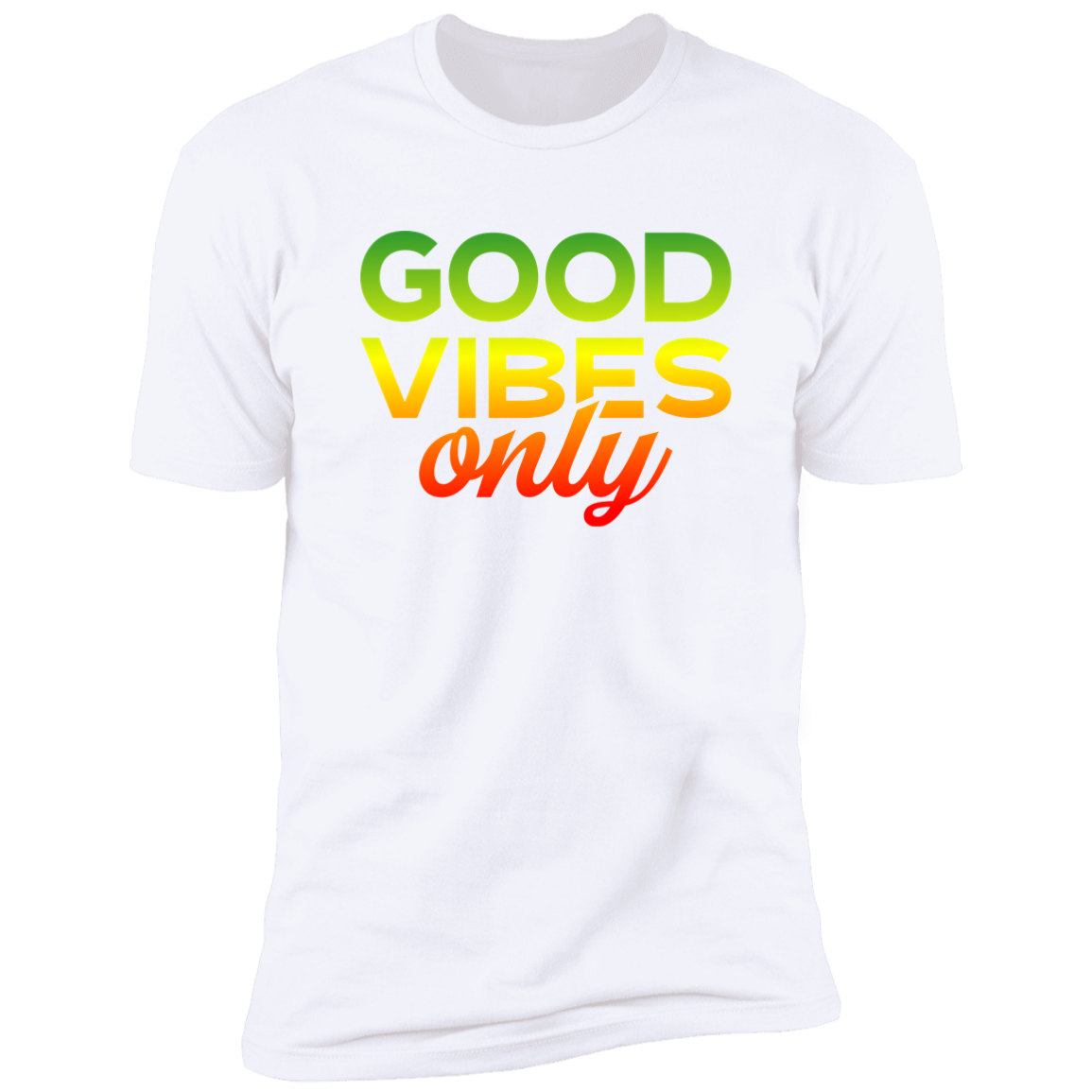 Men's Good Vibes Only Premium Short Sleeve Tee (Closeout)