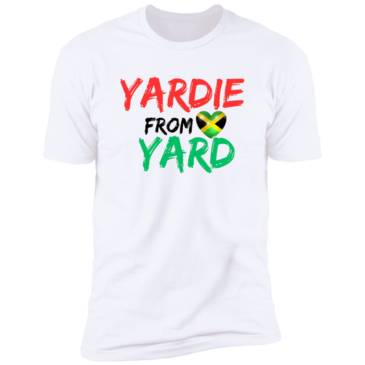 Women's Yardie From Yard Jamaica Patriotic Premium Short Sleeve Tee Shirt