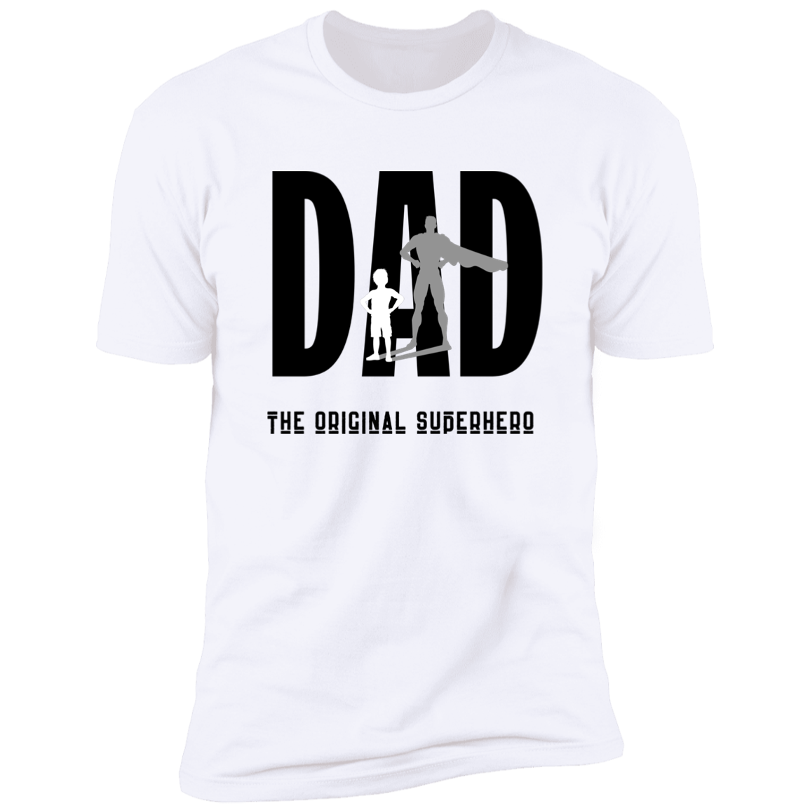 Dad Original Superhero Men's Father's Day Premium Short Sleeve Tee