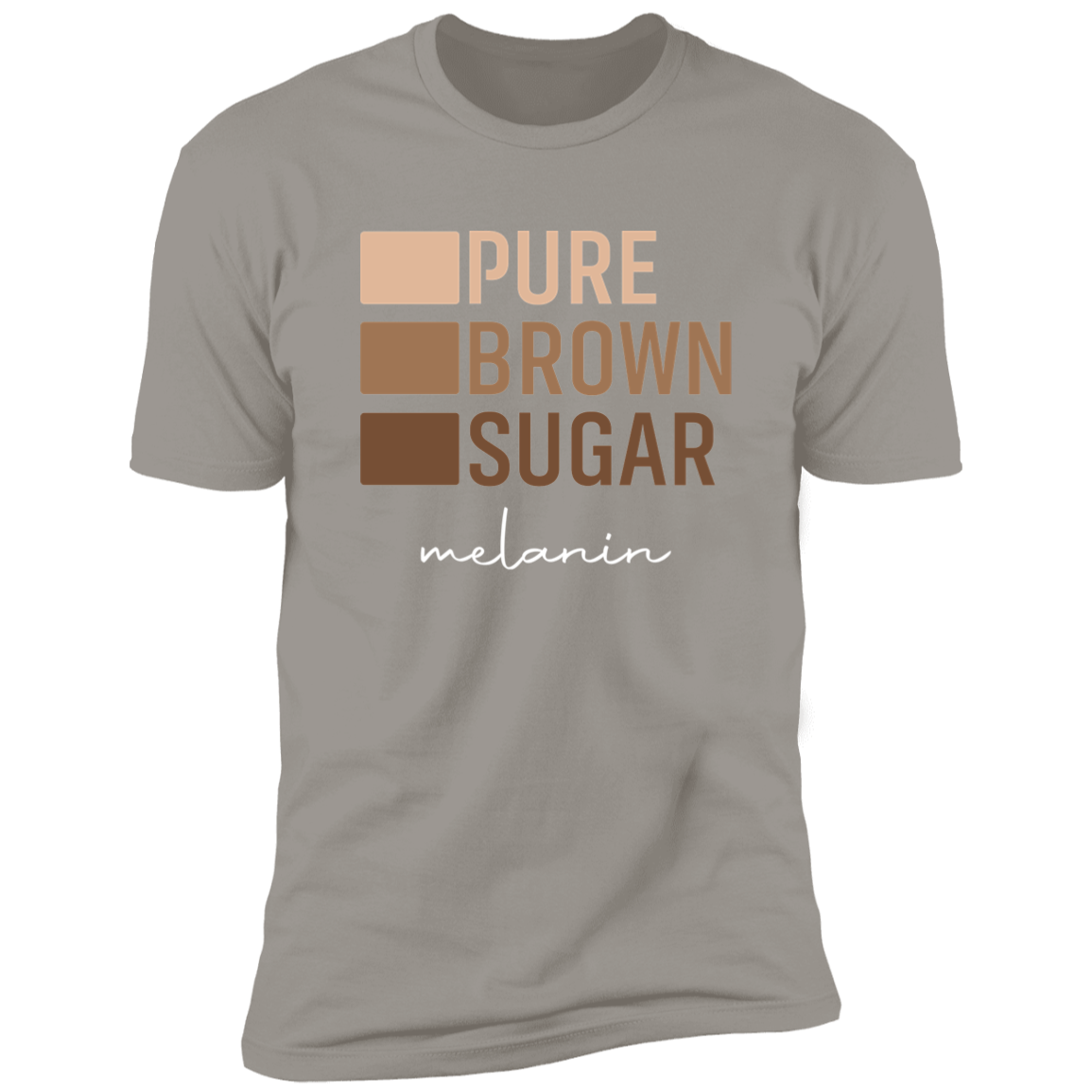 Pure Brown Sugar Women's Melanin Premium Short Sleeve Tee