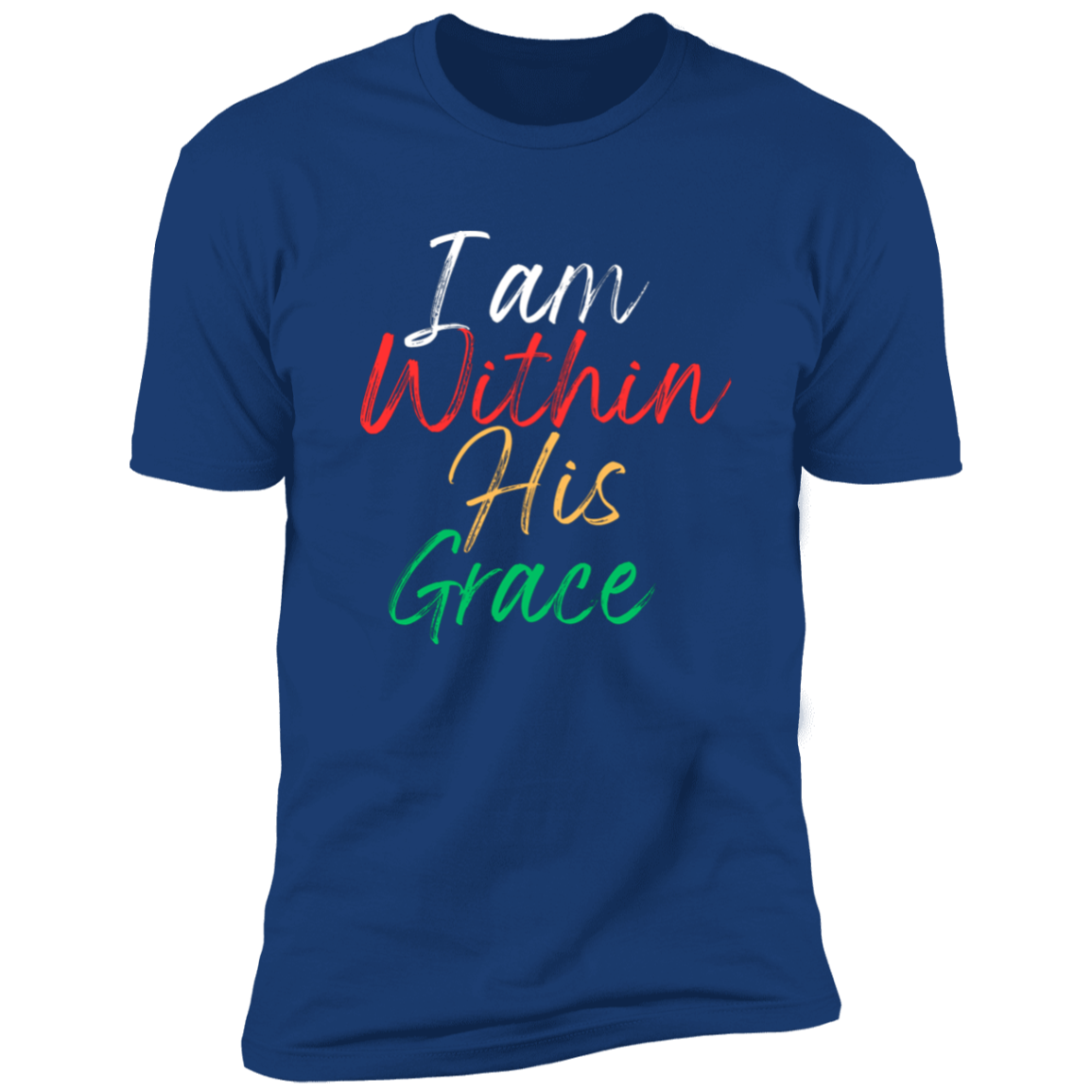 I Am Within His Grace Men's Premium Short Sleeve Tee