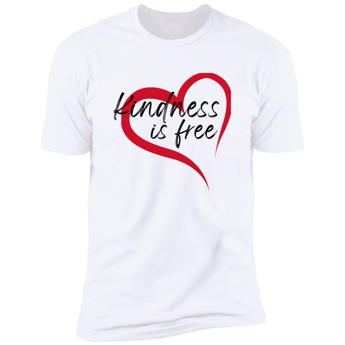 Women's Kindness is Free Premium Short Sleeve Tee Shirt