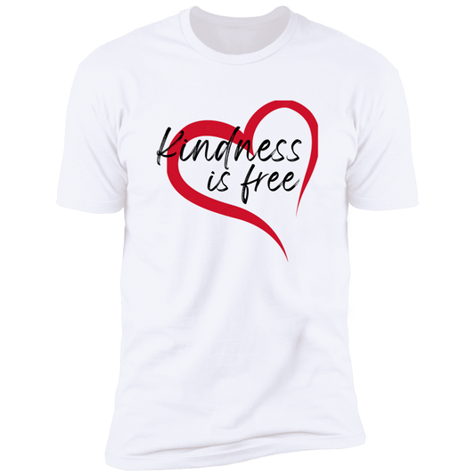 Women's Kindness is Free Premium Short Sleeve Tee Shirt