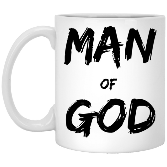 Man Of God Christian Bishop Pastor Deacon Apostle Religious Gift Personalized  11 oz. White Mug