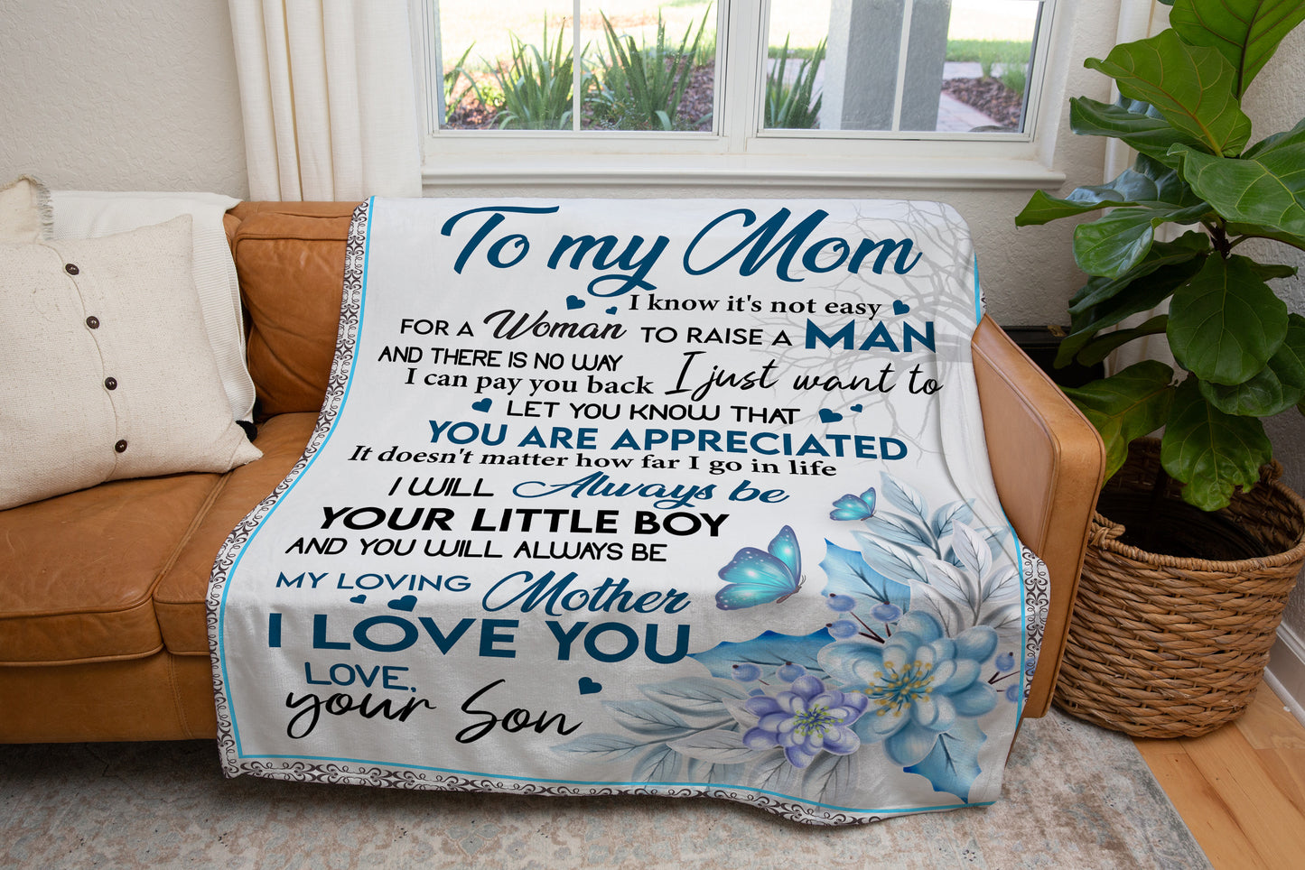 To My Mom You Are Appreciated Arctic Fleece Blanket 50x60