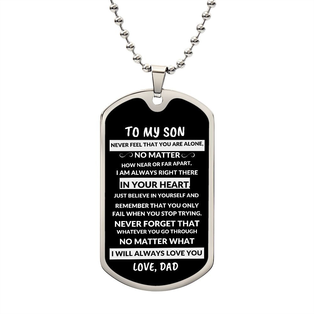 Graduation necklace for on sale son