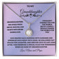 To My Granddaughter Angels From Heaven Eternal Hope Necklace Gift From Nana & Papa