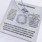 Para Mi Hermosa Hija Plata De Ley Collar Personalizado Regalo Boda Graduación Navidad Cumpleanos