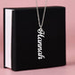 Vertical Name Necklace Multiple Names of Children Gift  For Mom  Grandma Step mom Bonus Mom  For Christmas Birthday Mother's Day Gift