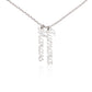 Vertical Name Necklace Multiple Names of Children Gift  For Mom  Grandma Step mom Bonus Mom  For Christmas Birthday Mother's Day Gift