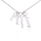 Vertical Name Necklace Multiple Names of Children Gift  For Mom  Grandma Step mom Bonus Mom  For Christmas Birthday Mother's Day Gift