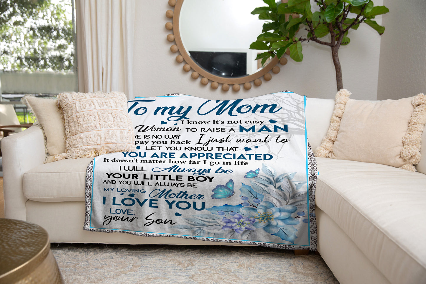 To My Mom You Are Appreciated Arctic Fleece Blanket 50x60