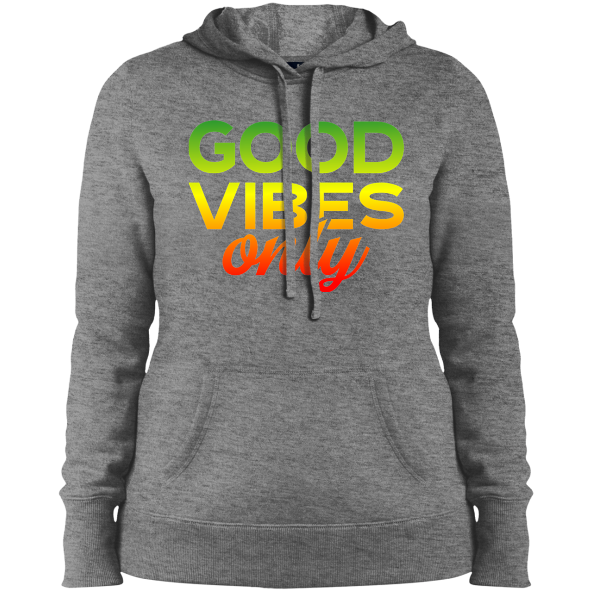 Women's Good Vibes Only Pullover Hooded Sweatshirt