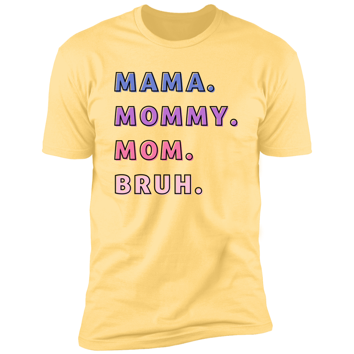 Mom Names Funny Mother's Day Birthday Personalized Premium Short Sleeve T-Shirt