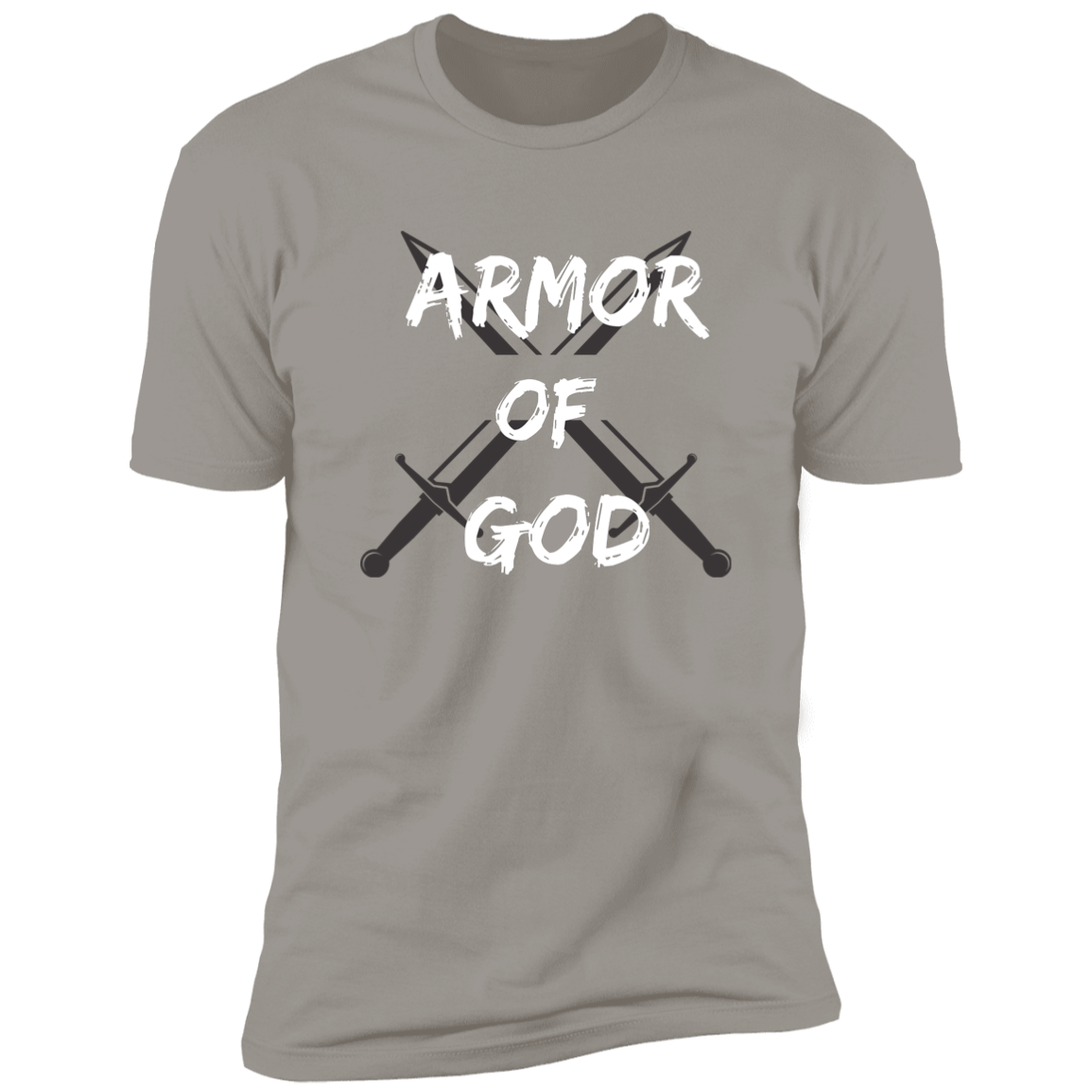 Men's Armor of God Premium Cotton Crew Neck Short Sleeve Tee