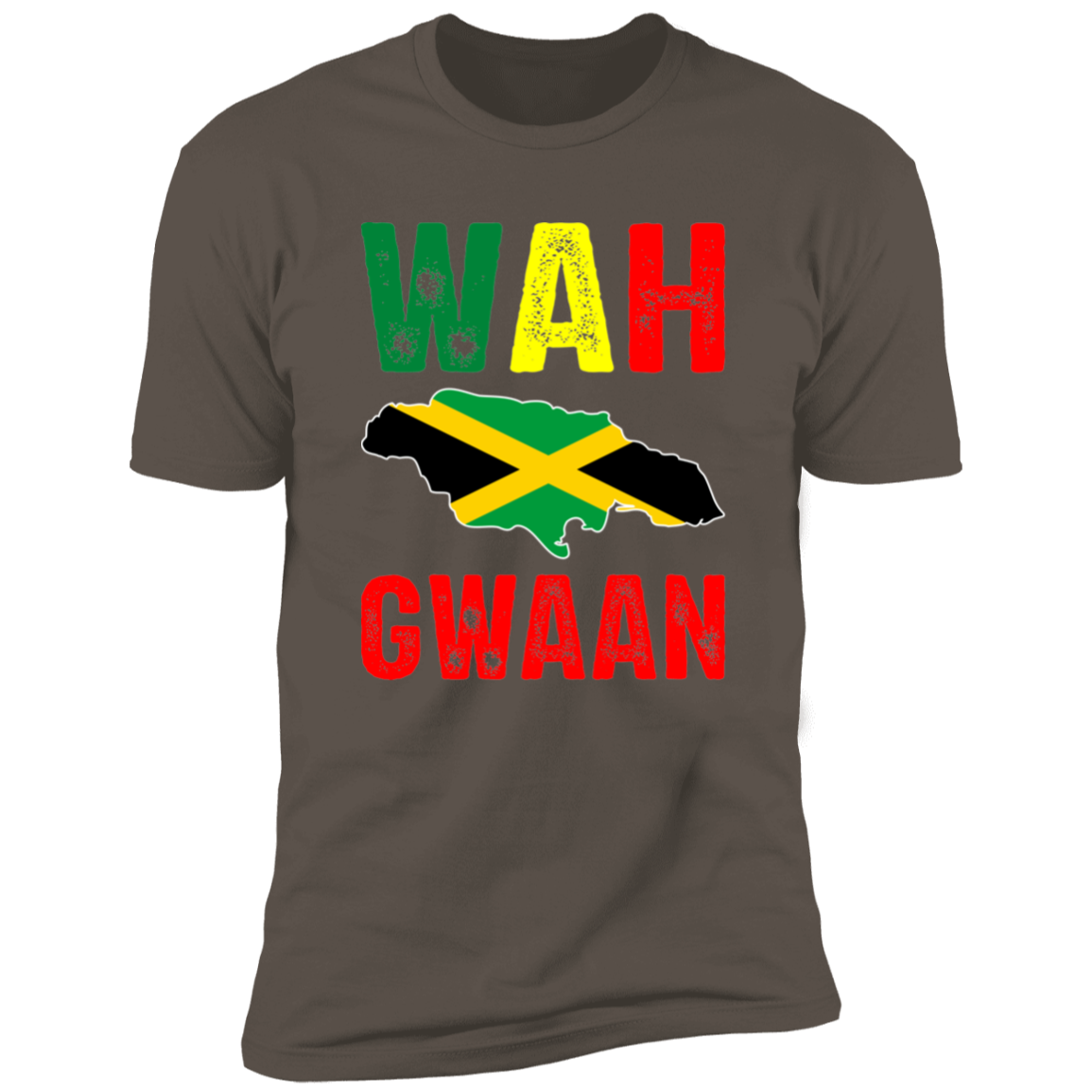 Men's Wah Gwaan Jamaica Premium Short Sleeve T-Shirt