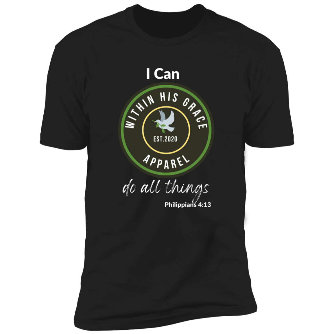 Men's I Can Do All Things Premium Short Sleeve T-Shirt