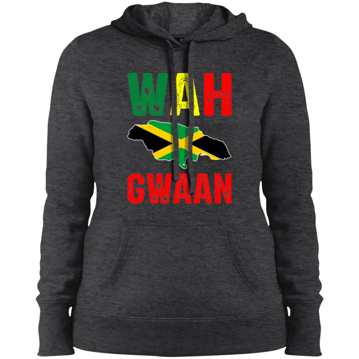 Women's Wah Gwaan Jamaica Pullover Hooded Sweatshirt