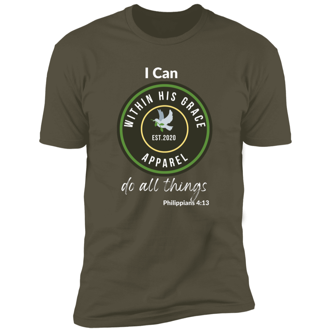 Men's I Can Do All Things Premium Short Sleeve T-Shirt