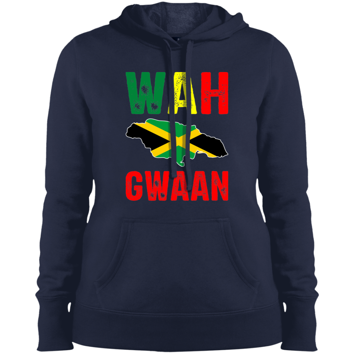 Women's Wah Gwaan Jamaica Pullover Hooded Sweatshirt