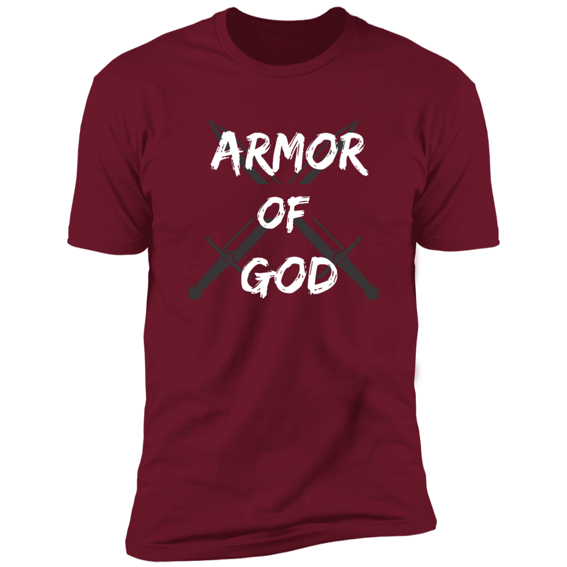 Men's Armor of God Premium Cotton Crew Neck Short Sleeve Tee