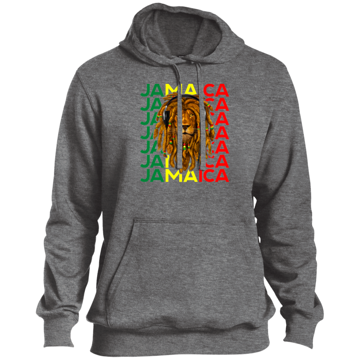 Men's Rasta Lion Jamaica Pullover Hoodie