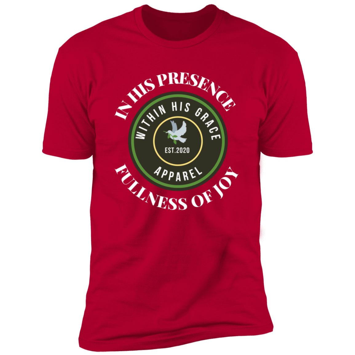 Men's In His Presence Logo Premium Short Sleeve T-Shirt