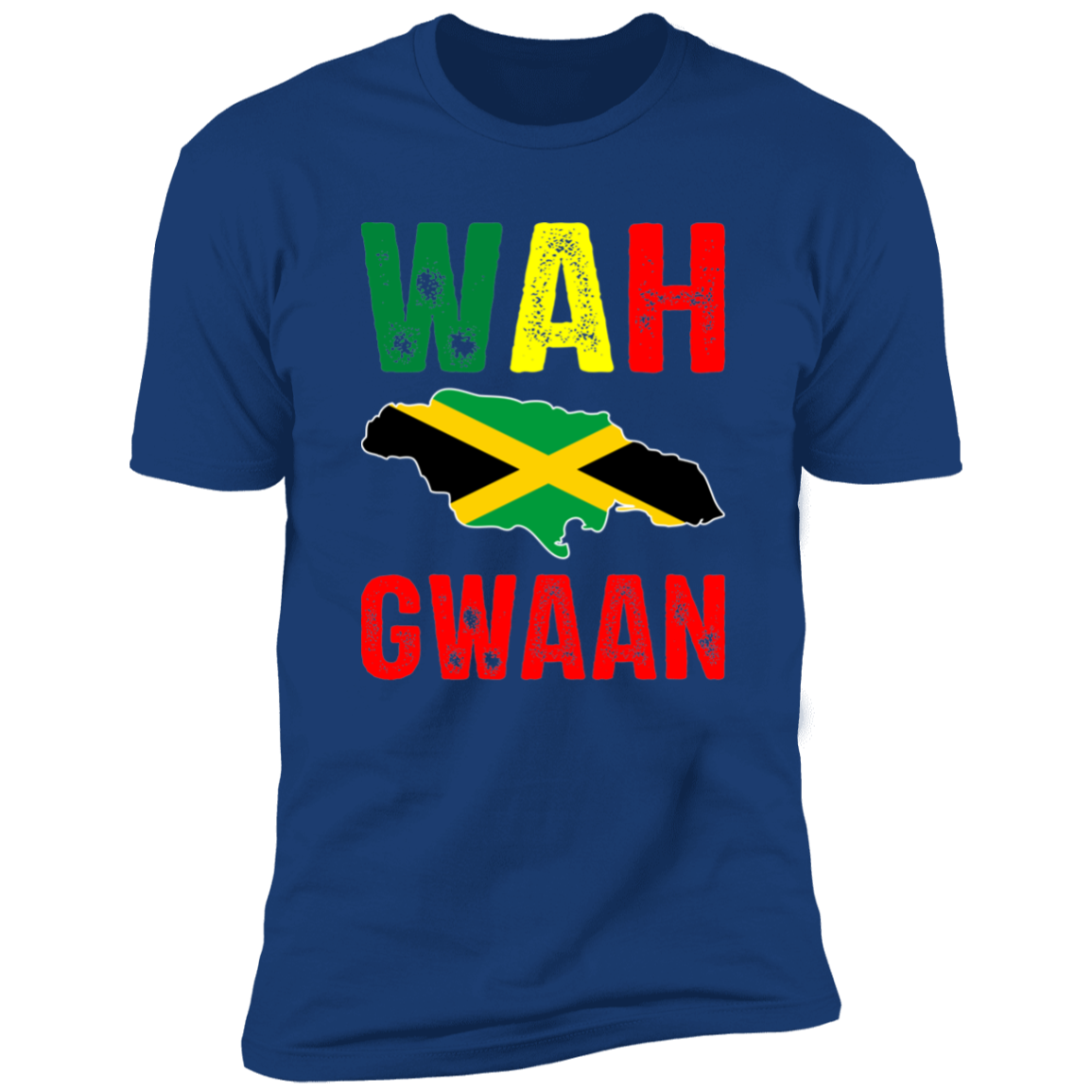 Men's Wah Gwaan Jamaica Premium Short Sleeve T-Shirt