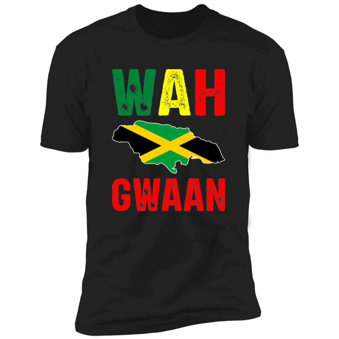 Men's Wah Gwaan Jamaica Premium Short Sleeve T-Shirt