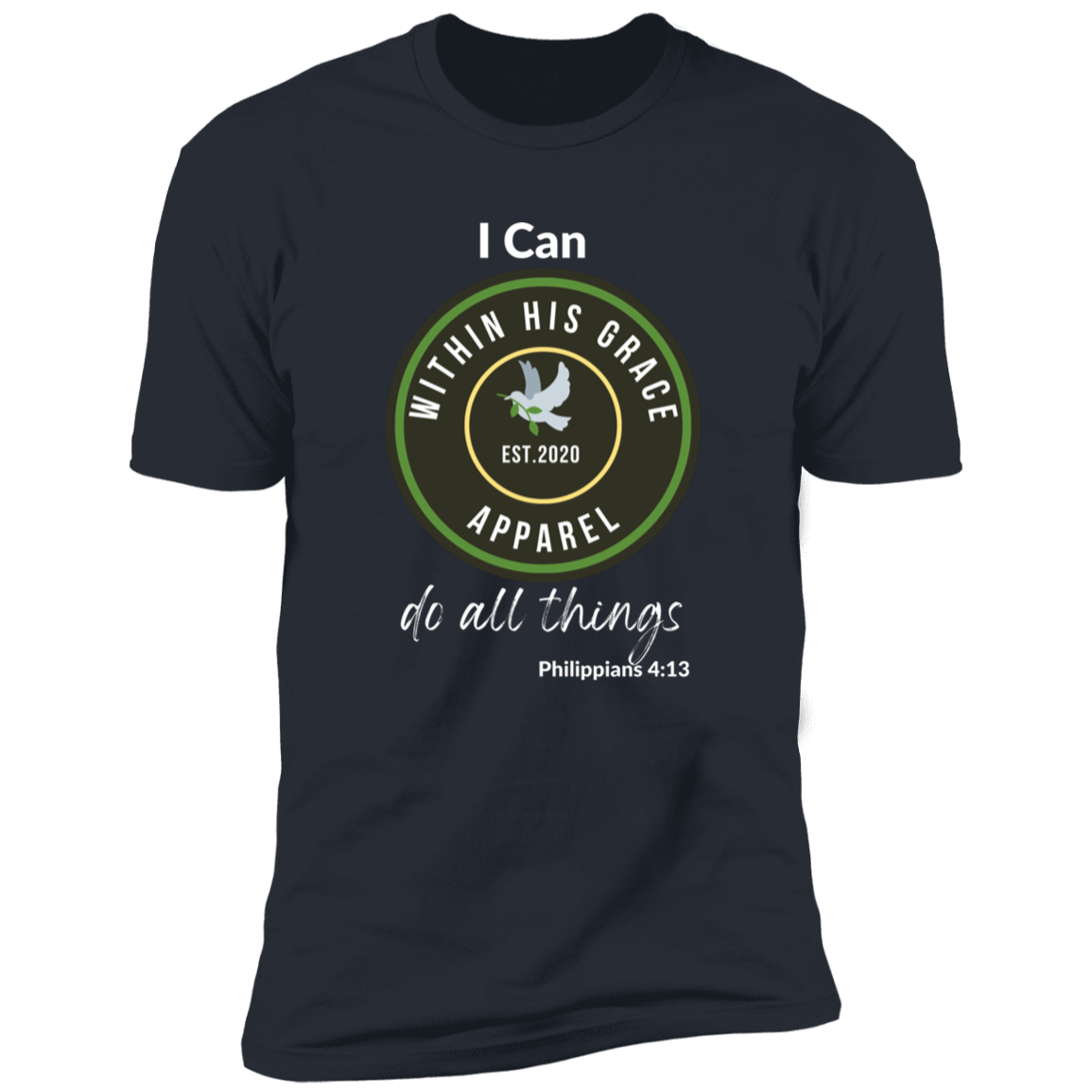 Men's I Can Do All Things Premium Short Sleeve T-Shirt