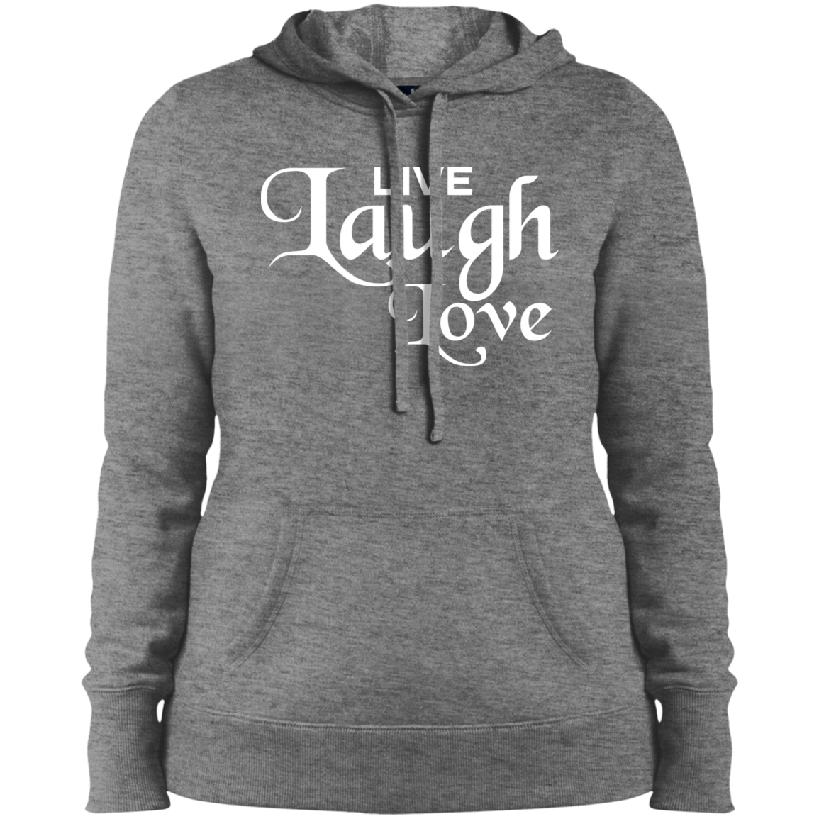 Women's Live Laugh Love Pullover Hooded Sweatshirt