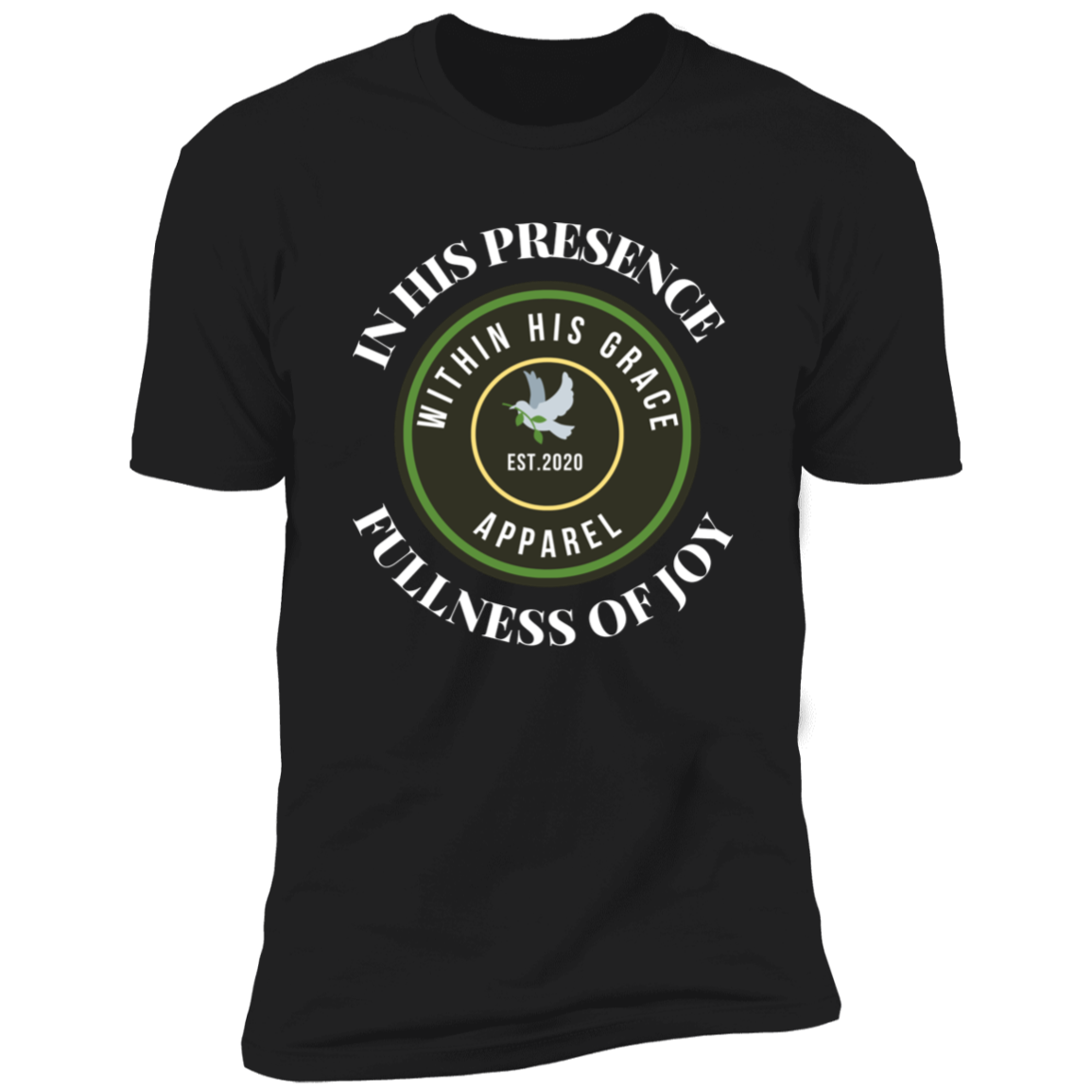 Men's In His Presence Logo Premium Short Sleeve T-Shirt