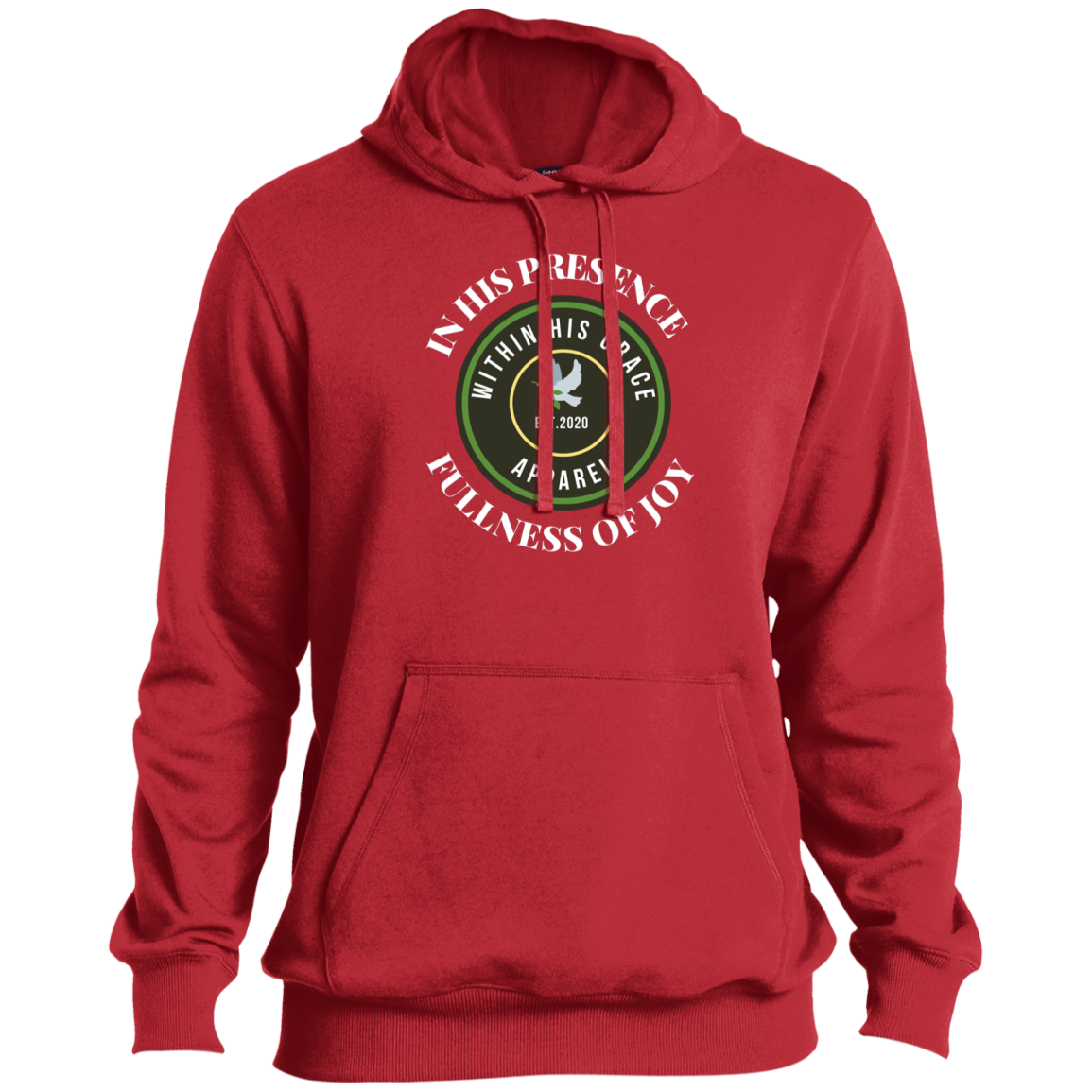 Men's In His Presence Within His Grace Logo Pullover Hoodie