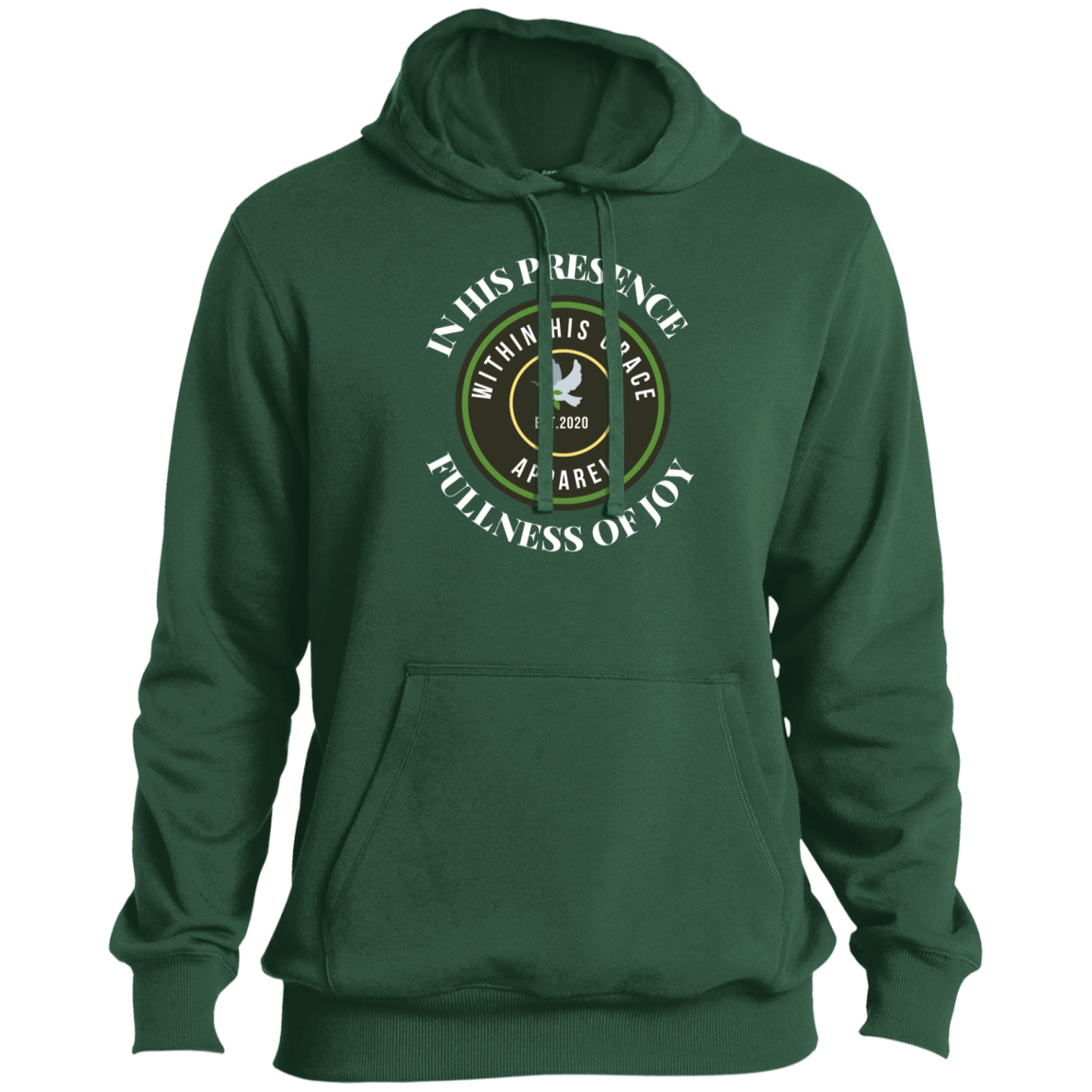 Men's In His Presence Within His Grace Logo Pullover Hoodie