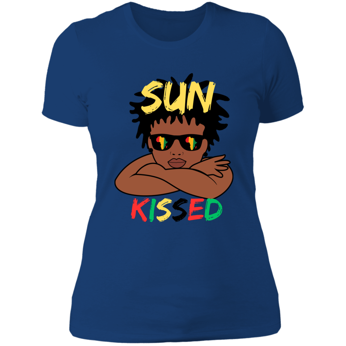 Women's Sun Kissed Island Reggae Vibe Boyfriend T-Shirt