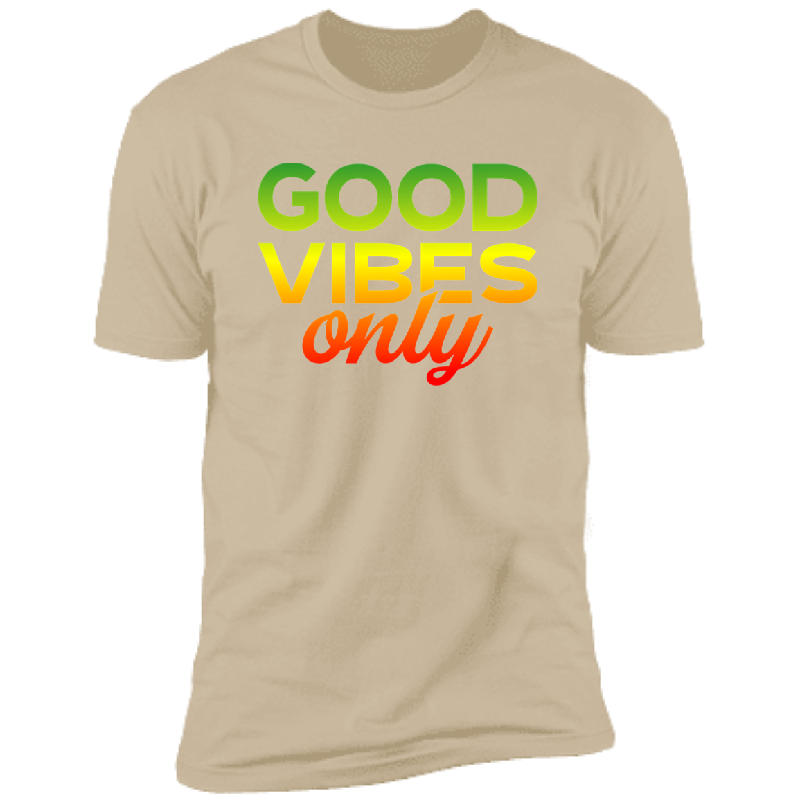 Men's Good Vibes Only Premium Short Sleeve T-Shirt