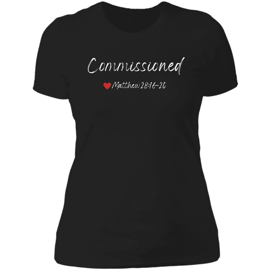 Women's Commissioned Matthew 28:16-20 Ladies' Boyfriend T-Shirt